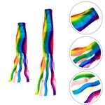 Windsock Flag Camping Colorful Streamers Rainbow Wind Sock Flag 70/140cm