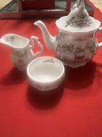 Royal Doulton Brambly Hedge Miniature Tea Service Set Teapot Creamer Sugar Bowl