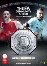 FA COMMUNITY SHIELD 2014 Manchester City  v Arsenal - official programme