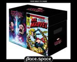 1 X MARVEL UNIVERSE LEGACY OF CAPTAIN MARVEL COMIC BOX (HOLDS 150 COMICS)