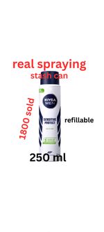 ACTUALLY SPRAYS Stash Can/Hidden  Deodorant Secret Compartment  Refillable Spray