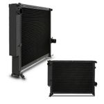 42mm HIGH FLOW BLACK ALUMINIUM RADIATOR RAD FOR BMW 3 SERIES E36 3.0 3.2 M3 Z3
