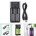 Battery USB Charger for /Imr AA/AAA 25500 26650 Inr 18700