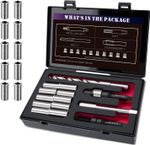 M11X1.5 Metric Thread Repair Kit with Insert HSS Drill, Tap, Counterbore,... 