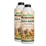 Flea Away Flea Powder Twin Pack 400G Shaker Bottles - Flea and Lice Powder