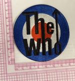 The Who Target Logo 7cm Wide Officially Licensed Woven Sew Or Iron On Patch