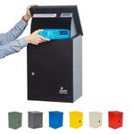 Medium Parcel Delivery Drop Box Lockable Home Storage Letter Post Box