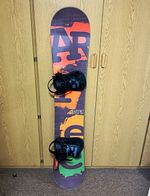 Artec Novus 158 Freestyle Snowboard Multicoloured, Brand new Union Bindings.