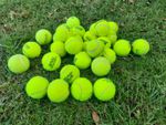30 Used Tennis Balls For Playing, Kids or Dogs. All Branded Balls, HEAD etc.