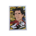   AYRTON SENNA      MOTOR RACING  F1 POSTCARD   PRINT 6 X 4