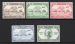 Jordan 1949 UPU set SG 285-289 Mnh. (R1853)