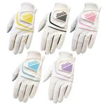SG Pack of 5 Women Ladies All Weather Golf gloves ACabretta leather palm patch