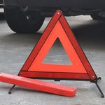 Large Warning Triangle Reflective Car Breakdown Safety Hazard Road EU Emergency