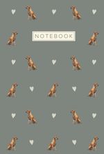 Rhodesian Ridgeback Dog Notebook Hardcover: Cute Aesthetic Lined Journal for Rh