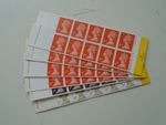 500 x 1st class stamps. Face value £850. Eligible for RM Swap Out scheme.