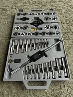Sealey Metric Tap & Die Set Split Dies 45pc