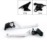 Long Brake Clutch Levers For Suzuki SV1000/S BL1000 GSX1400 GSF1200 BANDIT S
