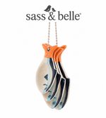 Sass & Belle Sardine Measuring Spoons kitchen Tools & Accessories Cooking/Baking