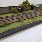 H0 Scale Plastic Railway Diorama