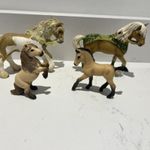 4 X Schleich Elfen Fairy Horse Ponies Sera Pony Toys Figures