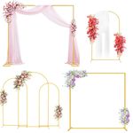 Large Wedding Arch Door Backdrop Stand Flower Display Frame Backdrop Metal Rack