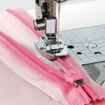 Concealed Invisible Zipper Zip Foot Sewing Machine Presser Snap On
