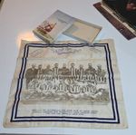 1931 FA Cup Winners Finalist Commerative Handkerchief West Bromwich Albion Rare 
