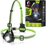 Running Light for Runners Chest LED Lamp Reflective Band Jogging USB Run Torch