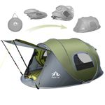 2-4 Person Pop Up Camping Tent Waterproof Automatic Setup Instant Family Tent UK
