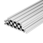 5Pcs 2040 Aluminum White 48 Inch Length V Slot WORKBENCHES STANDS Anodized Rail