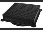Polypipe UG502 Manhole Cover Square Frame & Lid  320mm  New Style