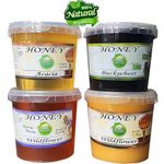 Organic 1.5kg Honey Wildflower, Buckwheat, Acacia RAW UNPROCESSED PURE NATURAL