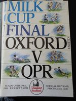 1986 Milk Cup Final Oxford v QPR Programme (26)