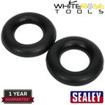 Sealey Exhaust Mounting Rubbers L59 x W59 x D13.5 (Pack of 2) Repair