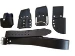 Scaffold Leather Tools Set Belt Double Spanner Level Tape Steel Hammer Holder