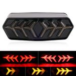 Integrated LED Tail Brake Turn Light For Honda GROM125 MSX125/SF CBR650F CTX700N