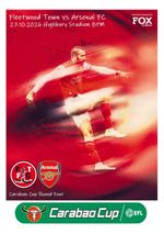 FLEETWOOD TOWN v ARSENAL London 27 October 2026 EFL CARABAO CUP FAN edit