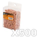 PowerTec 91294 2.5mm Dent Panel Pulling Nails Pack of 500 Nails for Stud Welder