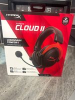 HyperX Cloud II Surround Sound Noise Cancelling Headset, Detachable Mic, USB