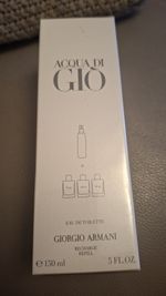 Giorgio Armani Acqua Di Gio Eau De Parfum Refill 150ml NEW Sealed 