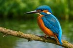 5D DIY KINGFISHER Diamond Art Kit Crystal Embroidery 30 x 40cm UK Company