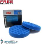 3M 50388 Perfect-it III Blue 6" 150mm Polishing Compounding Mop Pad Hook & Loop
