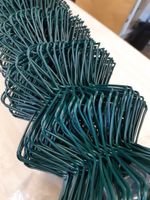 Green Chain Link Fencing 3ft 900 x 10mtr 1.7/2.5 PVC Coated c/w Line Wire