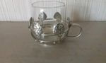 OMAR RAMSDEN antique silver liqueur glass holder (1925)