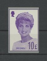 GB UK COMMEMORATIVE STAMP LADY DIANA DI "SPECIMEN" RARE!! m3427