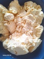 FUFU(AKPU), WATER FUFU . CLEAN AND HANDMADE IN THE UK FROM FERMENTED CASSAVA.