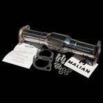 Mazda MX5 Mk1 1.6/1.8 2.5" Sports Cat Exhaust Pipe, 440mm, 94-96