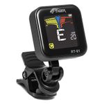 Tiger Rechargeable Clip On Chromatic Tuner For Guitar, Bass, Ukulele, Violin