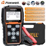 FOXWELL BT705 Truck Car 12/24V Battery Tetser Load Cranking Charging System Test