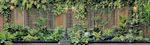3D Murals for Garden Walls & Fence using Shower Curtains Backdrops Tapestries